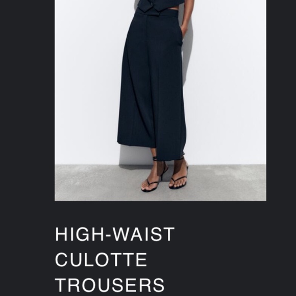 High waist culottes - Picture 1 of 1